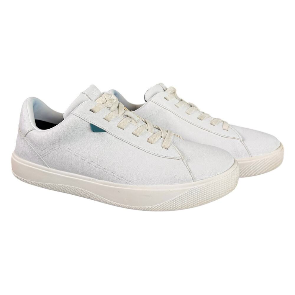Vessi Soho Sneaker 2 White Women’s 10 Vegan Leather Casual Minimalist Travel